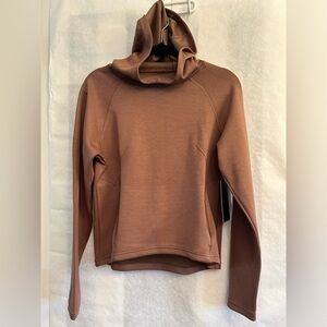 Move Theory Navigation brown hoodie w/front pockets NWT Sz-S. H9